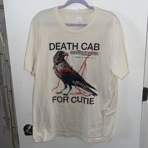 Awesome Death Cab For Cutie I Need You So Much Crow 2024 Tour T-shirt XL